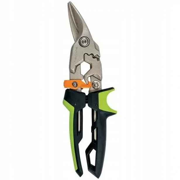 Fiskars 1027208 Nůžky na plech pravé PowerGear Odolné Pohodlné Lehké