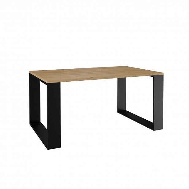Konferenční stolek MODERN - černá/dub artisan