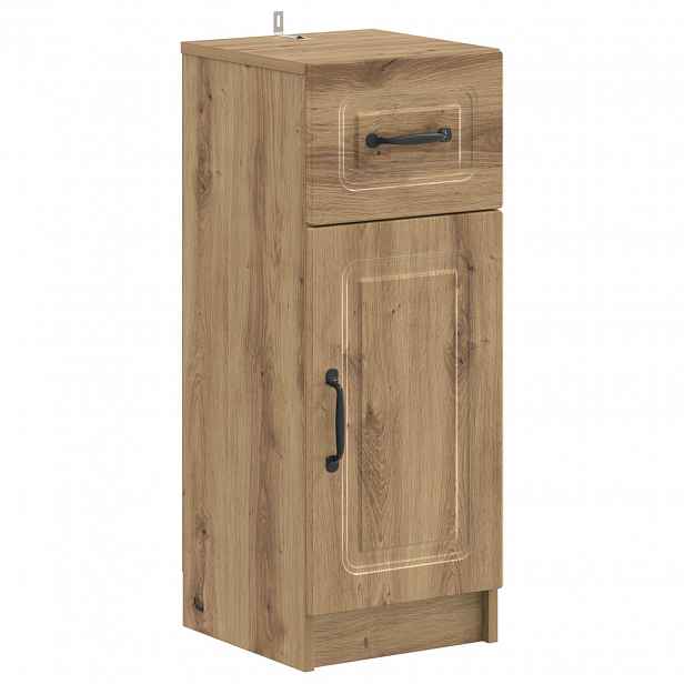 vidaXL Koupelnová úložná skříň UTRECHT Dub artisan 30 x 31 x 77 cm