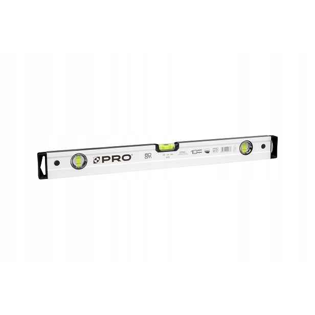 Vodováha PRO800 60 cm, oboustranně frézovaná, Libella 2% poklesu