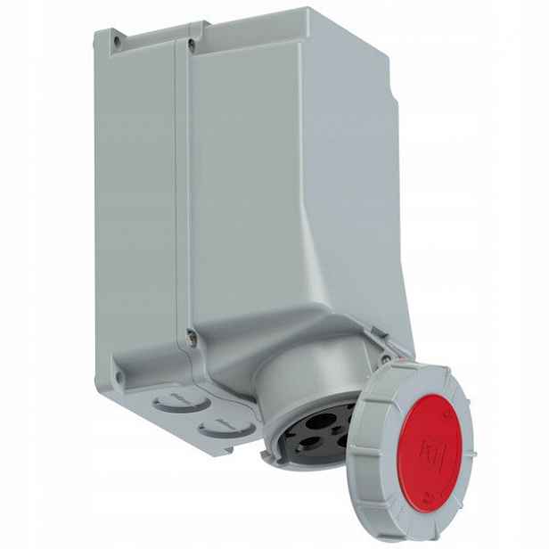 125A 4P IP67 Zásuvka (niklové kontakty) 125A 4p.400V IP67