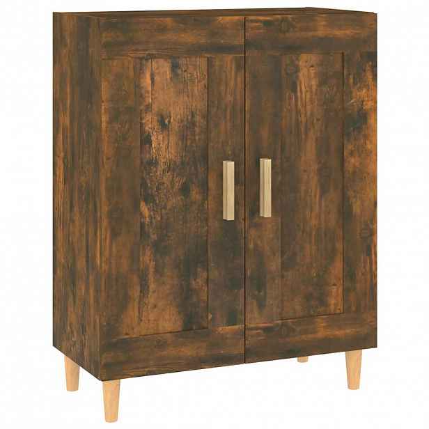 vidaXL Příborník kouřový dub 69,5 x 34 x 90 cm kompozitní dřevo