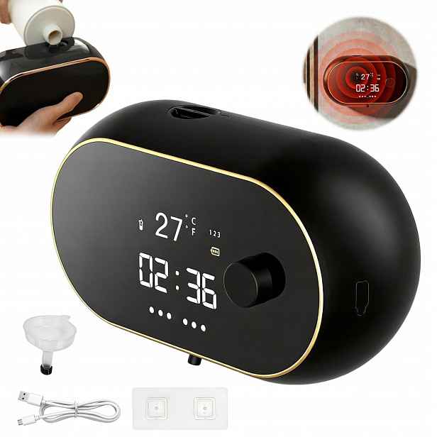 Automatický bezdotykový dávkovač pěnového mýdla s LCD displejem 450 ml