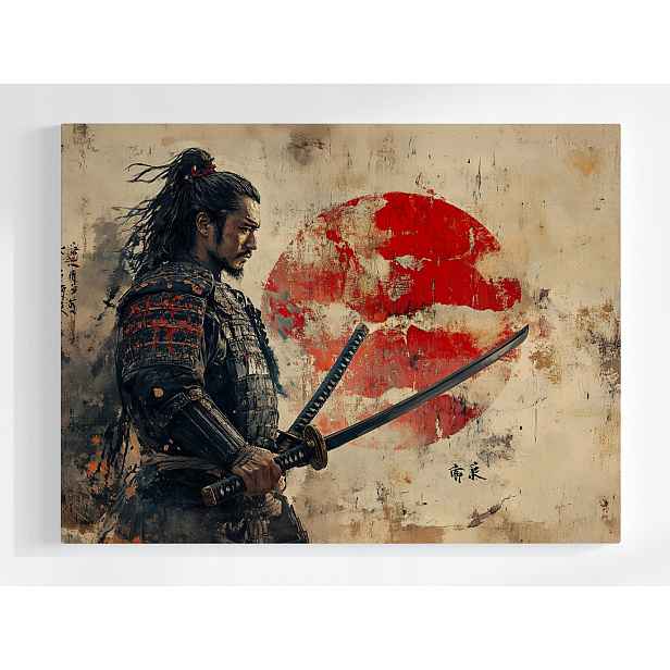 Obraz Na Plátně Canvas Japonsko Tradice Samuraj Bojovník Bushido 80x60