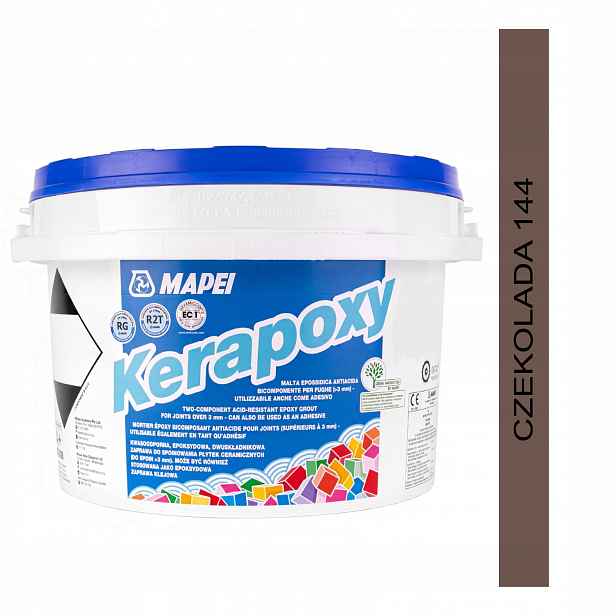 Epoxidová spárovací hmota Mapei Kerapoxy 2kg barva 144 čokoláda