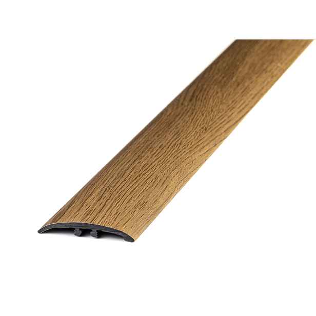 Podlahová přechodová lišta Multi Hamilton 1,2 m, 1200x40 mm, hnědá, Egibi