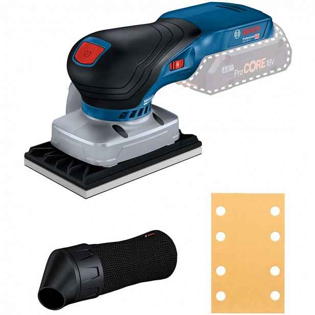 Bosch - 18V AKU vibrační bruska, bez baterie a nabíječky 06019L0100