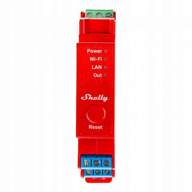 Inteligentní Relé Din S Měřením Výkonu Shelly Pro 1PM Wifi/lan