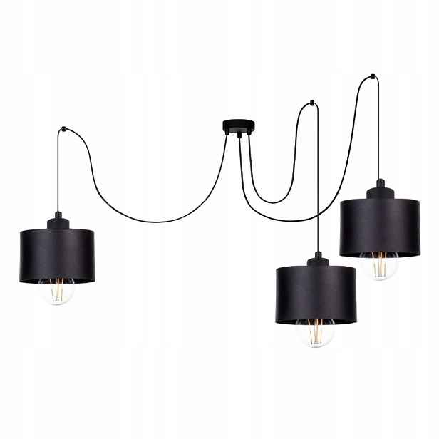 Moderní Závěsná Lampa Loftový Kovový Lustr