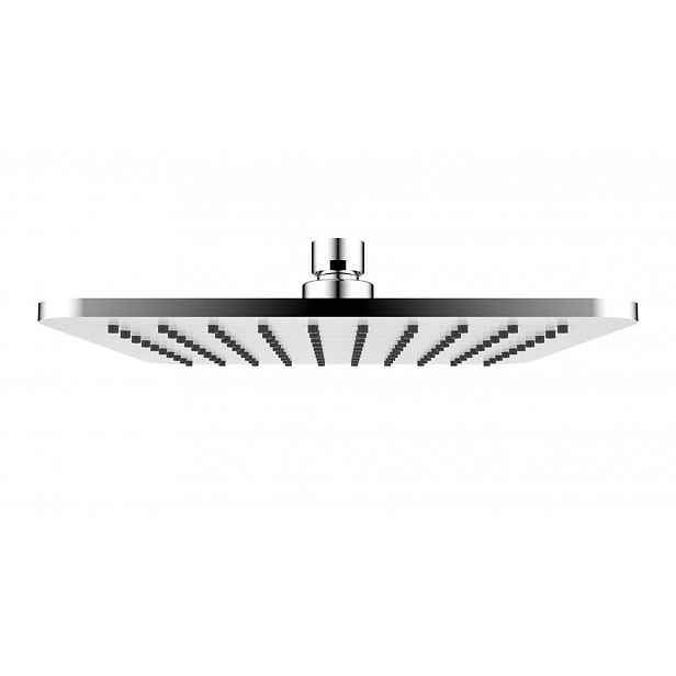 OMNIRES Slimline - Hlavová sprcha, 20x20 cm, chrom/bílá WG220-OCRB