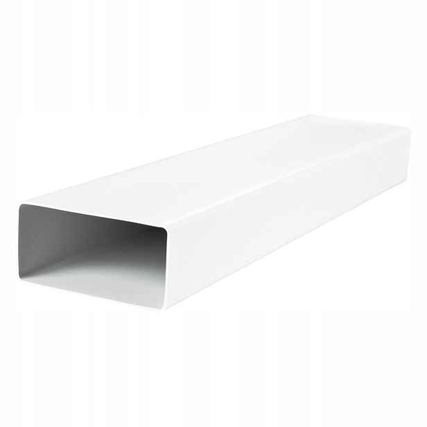 Plochý Ventilační Kanál Vents 220 x 90 mm, délka 150 cm, 1,5 m, Pvc 915