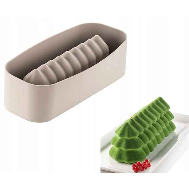 Silikonová forma Buche Sapin Vánoční Stromek Silikomart