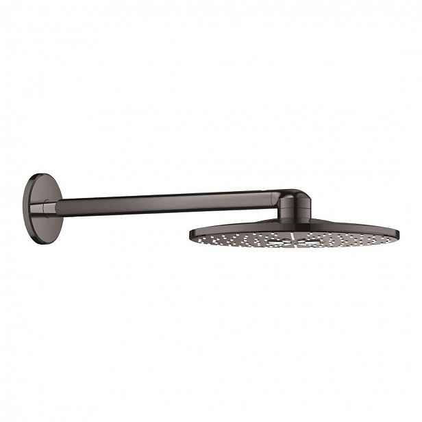 Grohe Rainshower SmartActive - Hlavová sprcha 310, sprchové rameno 43 cm, 2 proudy, Hard Graphite 26475A00
