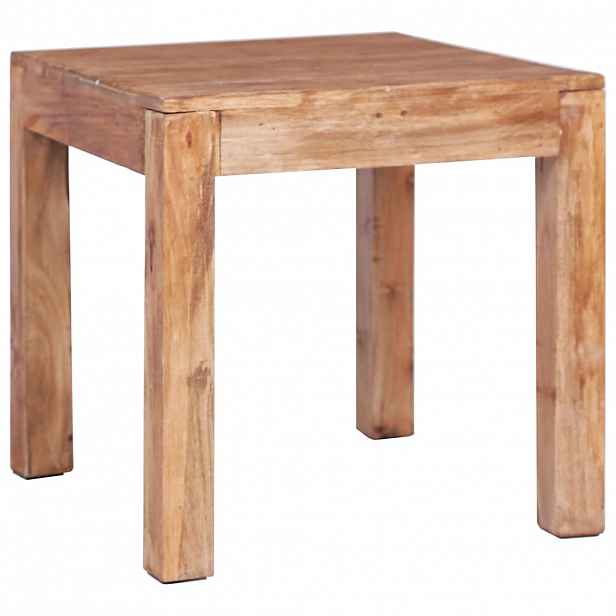 vidaXL Konferenční stolek 53 x 50 x 50 cm masivní mahagon
