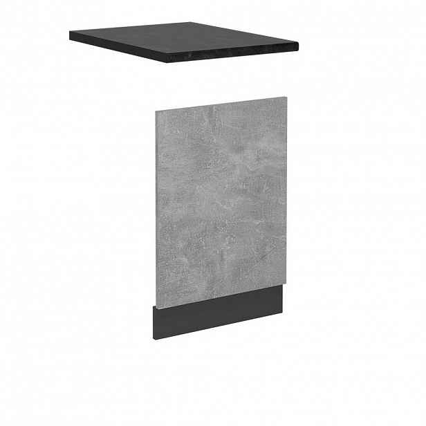 Vicco PŘEDNÍ PANEL R-Line Beton 45 cm , PD Antracit