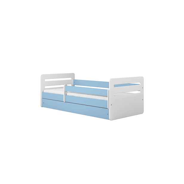Kocot kids Dětská postel Tomi modrá, varianta 80x140, se šuplíky, bez matrace