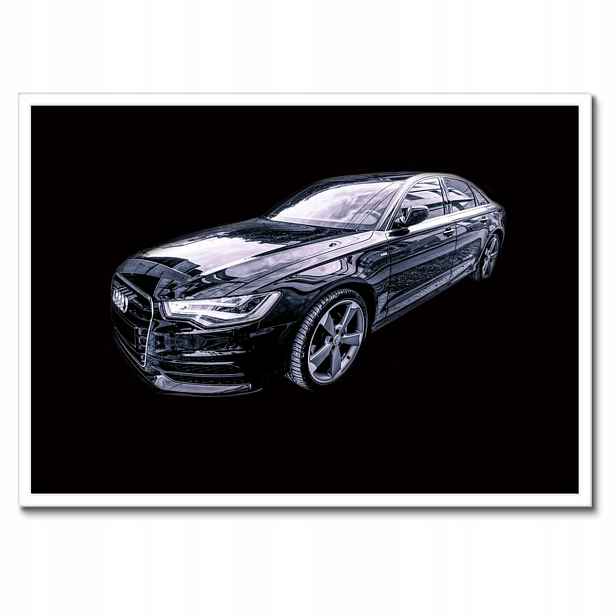 Plakáty v rámu 70x50 Audi A8 Auto