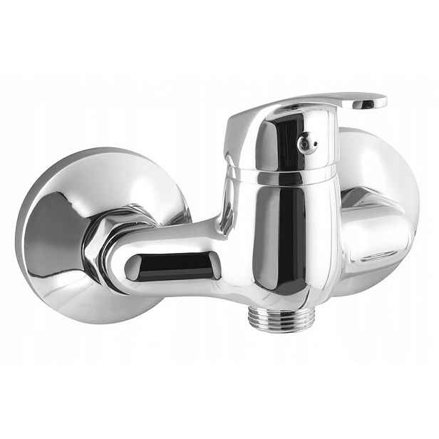 Aqualine 35 nástěnná baterie 3/4", rozteč 100, bez ramínka, chrom (52131)