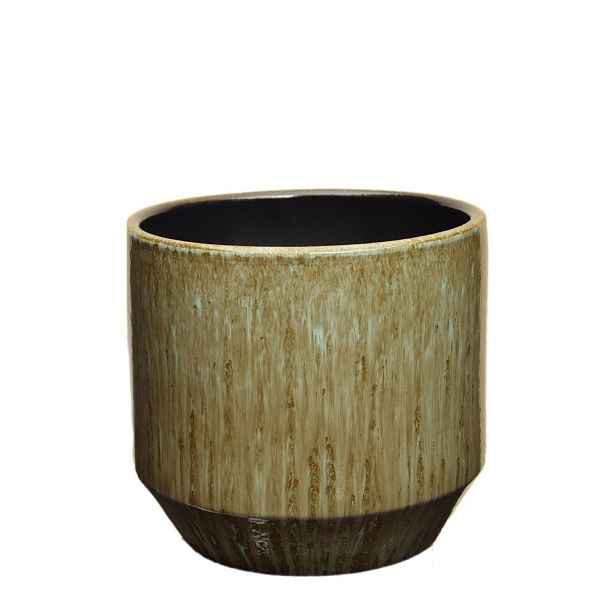 Keramický ručně vyrobený obal na květináč ø 20 cm Hazel – Ego Dekor