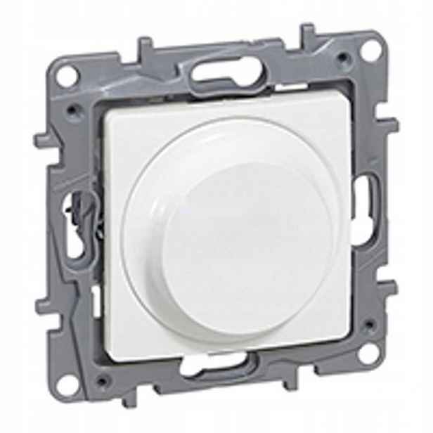 Legrand otočný stmívač Niloé 300 W 2-vodičový, bílý 764588