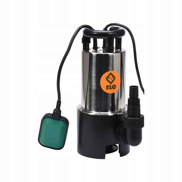 Ponorná Pumpa Na Špinavou Vodu 1100W Inox IPX8 20000 L/h Flo