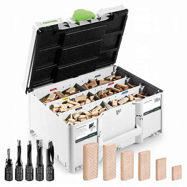 Spojovací Frézy Festool Ds 4/5/6/8/10 1060 Bu Domino Sada Systainer SYS3