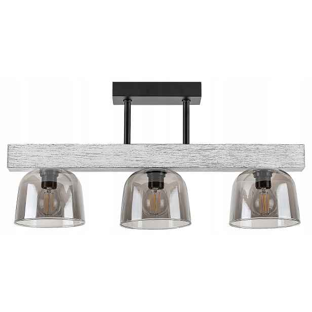 Stropní svítidlo 3-bodová E14 3x40W barva šedý dub 3119 Cardamom Rabalux
