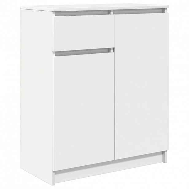 vidaXL Příborník se zásuvkou bílý 71x35x84 cm kompozitní dřevo
