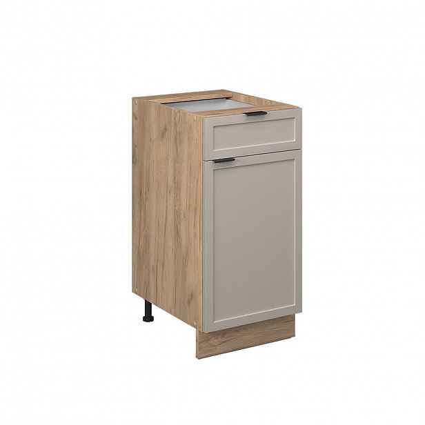 Vicco SPODNÍ SKŘÍŇKA KUCHYŇSKÉ LINKY Fame-Line GreyBeige 40 cm bez pracovní desky
