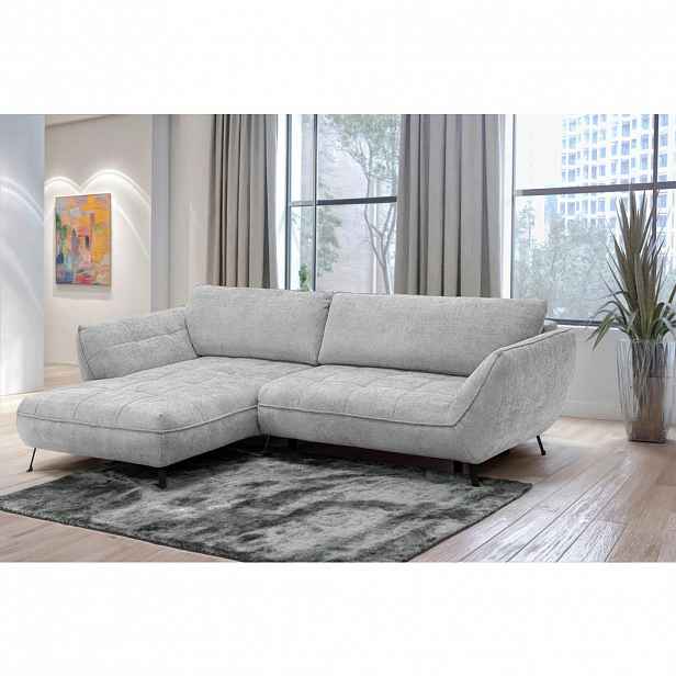 Livetastic ROHOVÁ SEDAČKA, textil, světle šedá