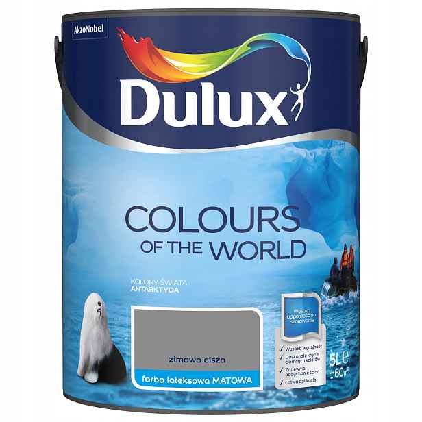 Dulux Barvy Světa Zimní Ticho 5 L
