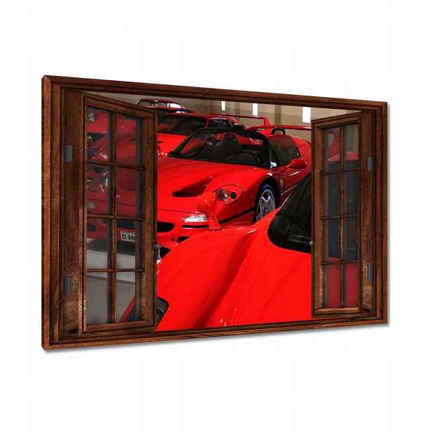 Obrazy 120x80 Červené Ferrari