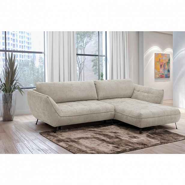 Livetastic ROHOVÁ SEDAČKA, textil, pískové barvy