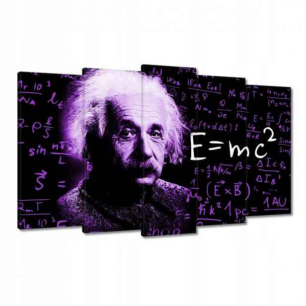 Obrazy 100x60 Fialový profesor