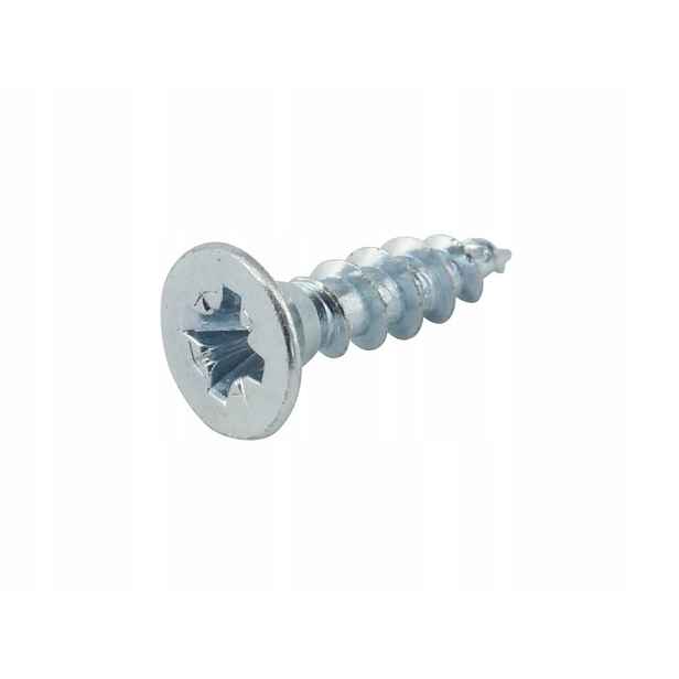 Šrouby Do Nábytku Z Laminovaného Dřeva Osb Bílý Pozink Pgb 3x16 mm 5 Kg.