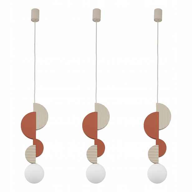 Sada 3x Závěsná lampa Drops Color A 11194 Nowodvorski