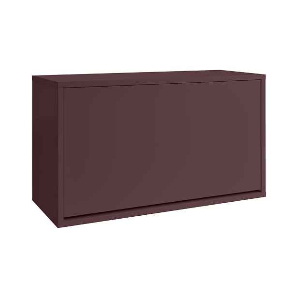 Vínový výklopný/závěsný botník 70x30x40 cm – ReCollector
