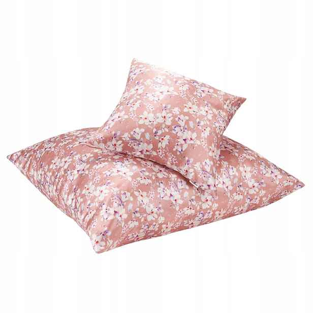 Hedvábný povlak na polštář 50 x 60 cm, 100% hedvábí Almania Magnolie