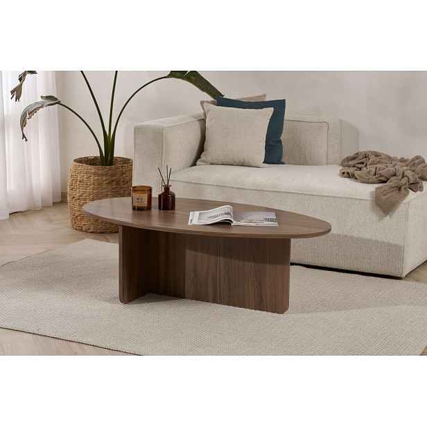 Konferenční stolek Orba - Walnut