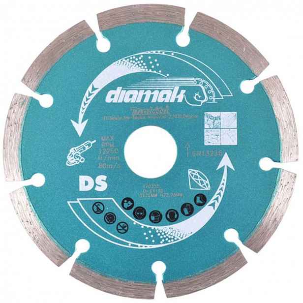 Makita - Sada diamantových řezných kotoučů na beton 115x22,2 mm, 10 ks D-61123-10
