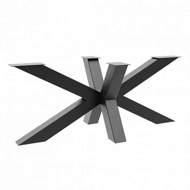 Metalo Pro KOVOVÉ NOHY KE STOLU Acamar Extreme černá 180/70/72 cm