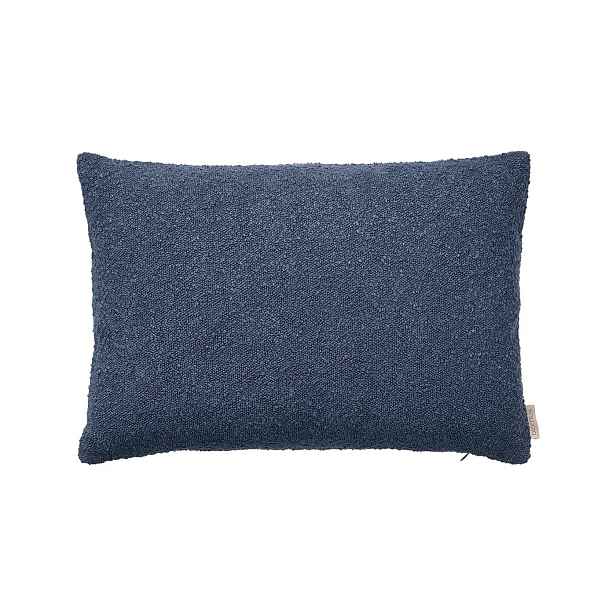 Povlak na polštář 40x60 cm Blomus BOUCLE - tmavě modrý