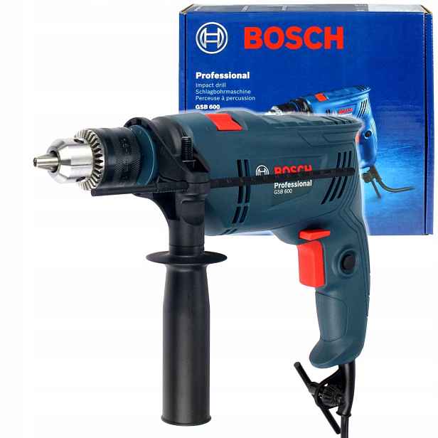 Příklepová Vrtačka Bosch Gsb 600 Re 600 W – Výkon a přesnost