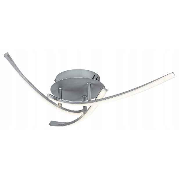 Závěsná Led lampa Rabalux Tatjana 22W, Ø47 cm, stříbrno-bílá, IP20
