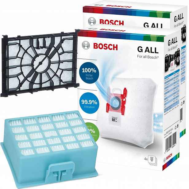 8 x Filtrové Sáčky Do Vysavače Bosch GL30 GL45 GL40 ProPower Serie 4 Serie 6