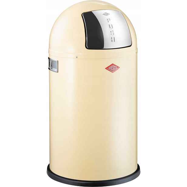 Odpadkový koš béžový 50 l Pushboy Wesco