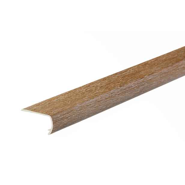 Schodový profil Calgary 1,2 m, 1200x50x26 mm, hnědá, Egibi