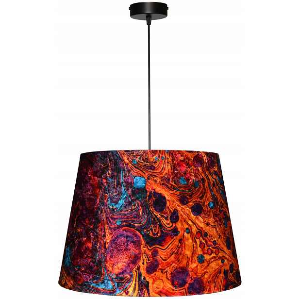 Závěsná lampa Závěsný lustr E27 Lawa Vícebarevný Abažur 34x44 h29 Panca