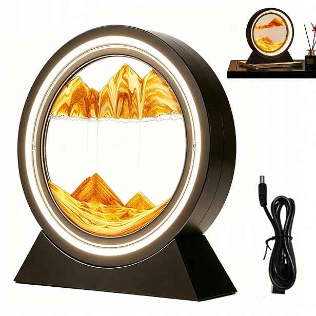 Noční lampa Led 3D Létající písek pro malování