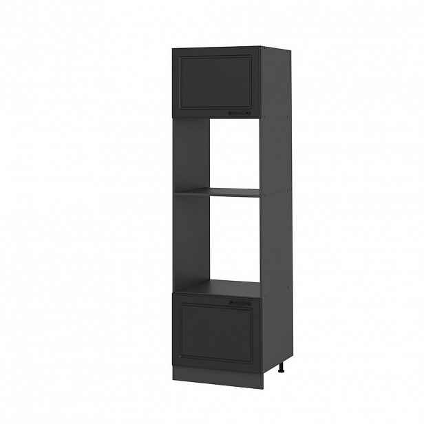 Vicco SKŘÍŇKA NA MIKROVLNNOU TROUBU R-Line Antracitový venkovský dům 60 cm